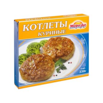 Котлеты Морозко куриные, 330 г