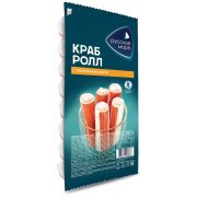 Крабовые палочки Краб-ролл с сыром и зеленью охлажденные, 180 г