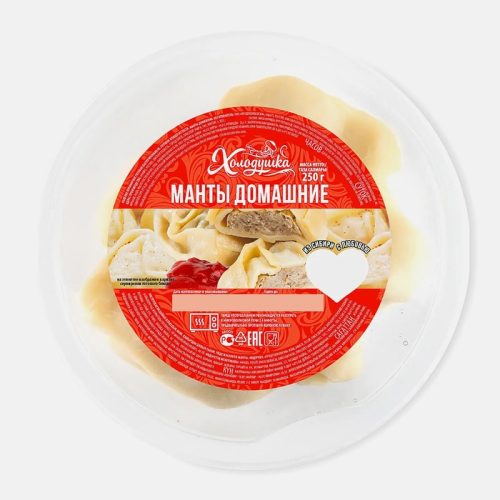 Манты домашние, 250 г