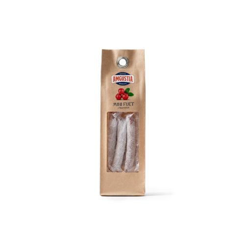 Колбаски Mini Fuet с брусникой, 40 г