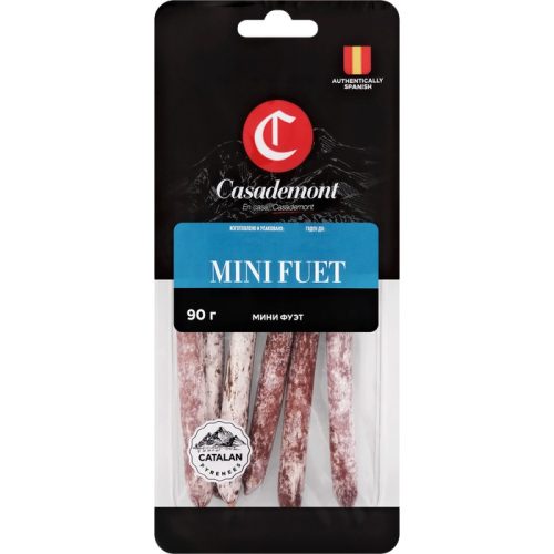 Колбаски Mini Fuet с сыром, 40 г