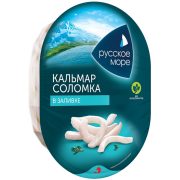 Мясо кальмара в заливке соломка, 180 г