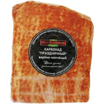 Карбонад Матадор по-Царски, копчёно-варёный