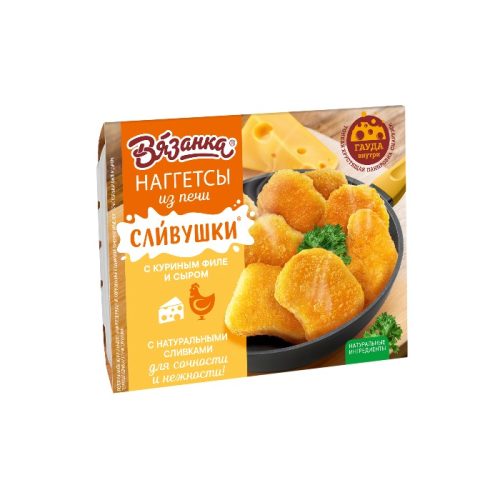 Наггетсы Вязанка из печи с куриным филе, 250 г