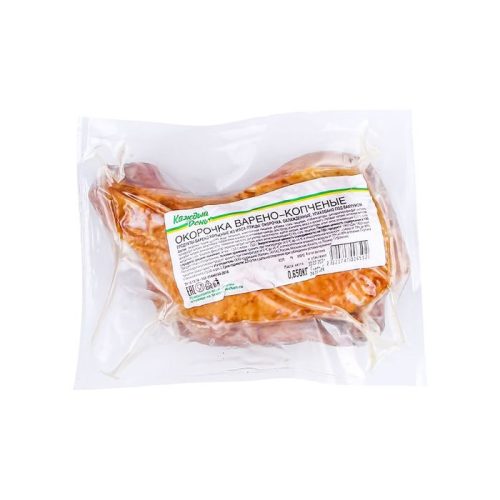 Окорочок цыплёнка-бройлера, варёно-копчёный, 300 г