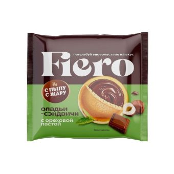 Оладьи-сэндвичи Fiero с ореховой пастой, 4 кг