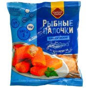 Палочки рыбные Сытый Папа тресковые, 375 г