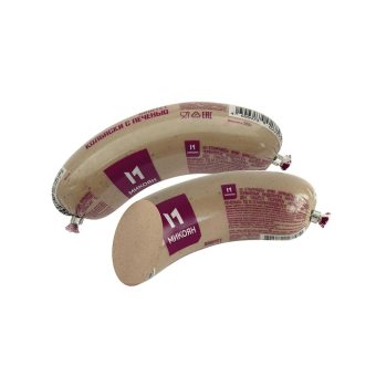 Паштет Микояновский Колбаски с печенью, 250 г