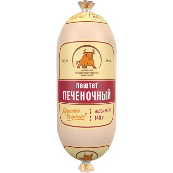 Паштет печёночный, 140 г