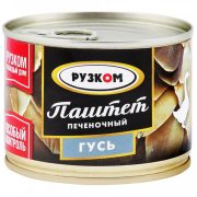 Паштет Рузком Гусь печёночный ГОСТ, 180 г