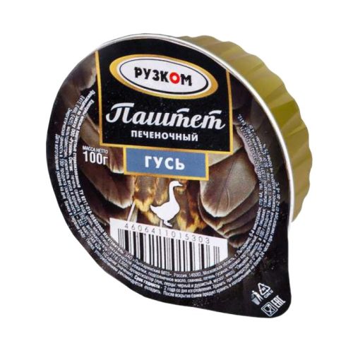 Паштет Рузком печёночный Гусь, 100 г