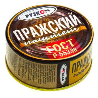 Паштет Рузком печёночный Пражский ГОСТ, 117 г