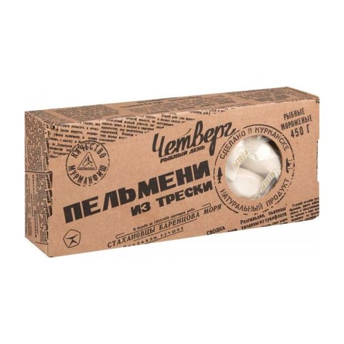 Пельмени BioDaily с атлантической треской, 3 кг