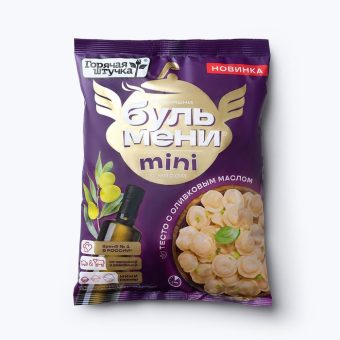 Пельмени Бульмени мини с мясом и оливковым маслом, 700 г