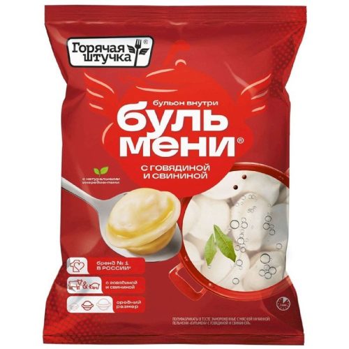 Пельмени Бульмени с говядиной и свининой, 700 г