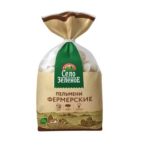Пельмени Село Зелёное Фермерские, 400 г