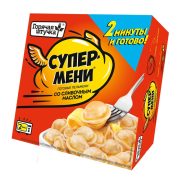 Пельмени Горячая штучка со сливочным маслом Супермени, 200 г