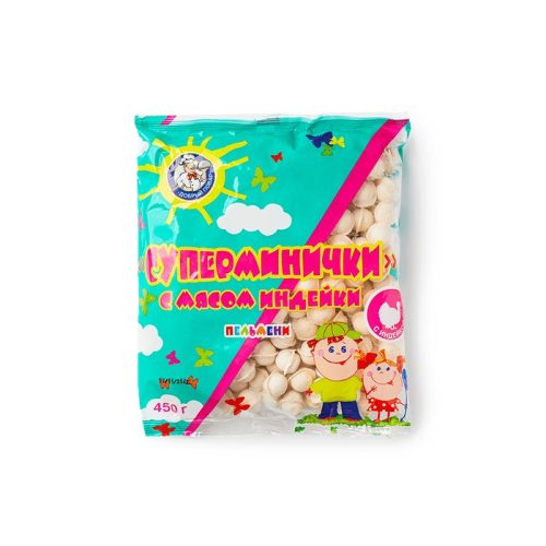 Пельмени Суперминички с индейкой, 450 г