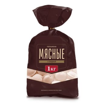 Пельмени Стародворье Мясные с говядиной, 1 кг