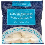 Пельмени Тресковые рыбные, 5 кг
