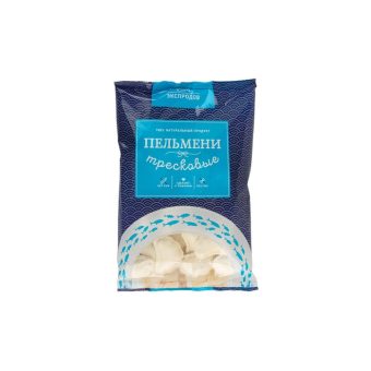 Пельмени Тресковые рыбные, 5 кг