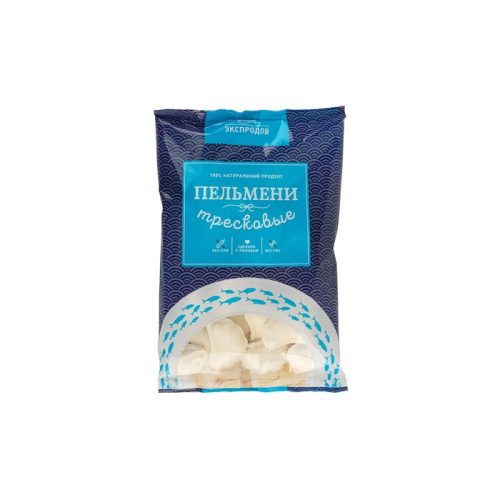 Пельмени Тресковые рыбные, 5 кг