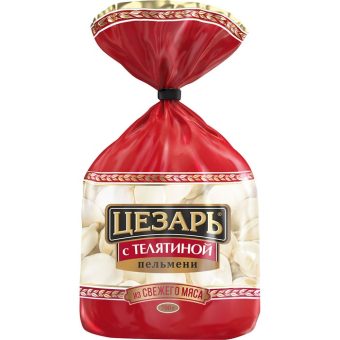 Пельмени Цезарь с телятиной, 700 г