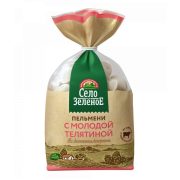 Пельмени Село Зелёное с молодой телятиной, 800 г