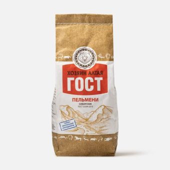 Пельмени Хозяин Алтая Сибирские ГОСТ, 800 г