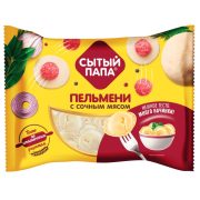 Пельмени Сытый Папа с сочным мясом, 700 г