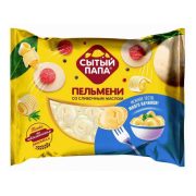Пельмени Сытый Папа СПСЖ со сливочным маслом, 700 г