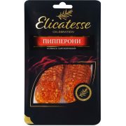 Пепперони Эликатессе нарезка, сырокопчёная, 100 г