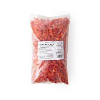 Перец красный кубик, 1 кг