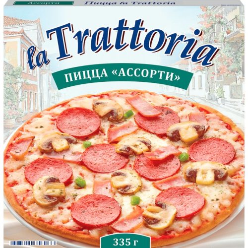 Пицца ассорти La Trattoria, 335 г