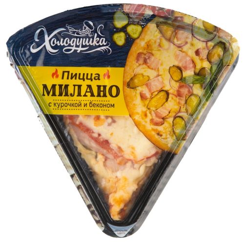 Пицца Милано с курицей и беконом, 160 г