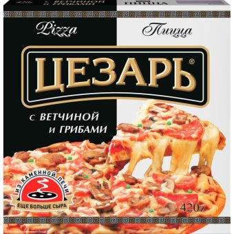 Пицца Цезарь с ветчиной, 420 г
