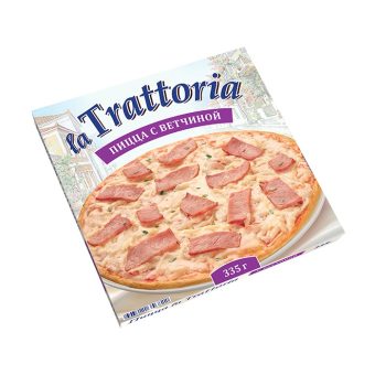 Пиццагет с начинкой ветчина, кукуруза, сыр Моцарелла, 110 г