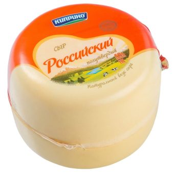 Сыр Киприно Российский 50%, 1.5 кг
