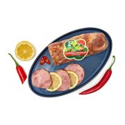 Рулет из индейки, запечённый, 900 г