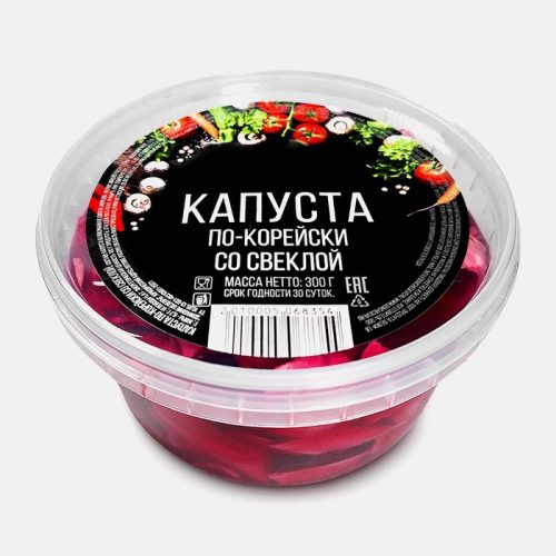 Салат Капуста со свеклой по-корейски, 370 г
