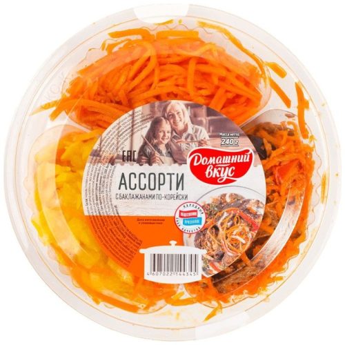 Салат по-корейски с баклажанами, 200 г