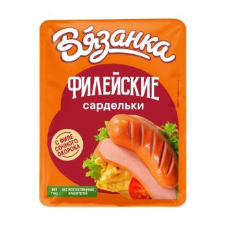Сардельки Вязанка Филейские, 400 г