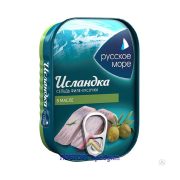 Сельдь беловинной Исландка, в заливке, 115 г