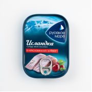 Сельдь красновинной Исландка филе-кус, 115 г