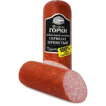 Сервелат Ближние Горки Австрийский, варёно-копчёный, 330 г