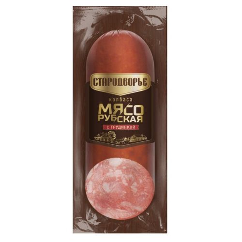 Сервелат Мясорубский, варёно-копчёный, 350 г