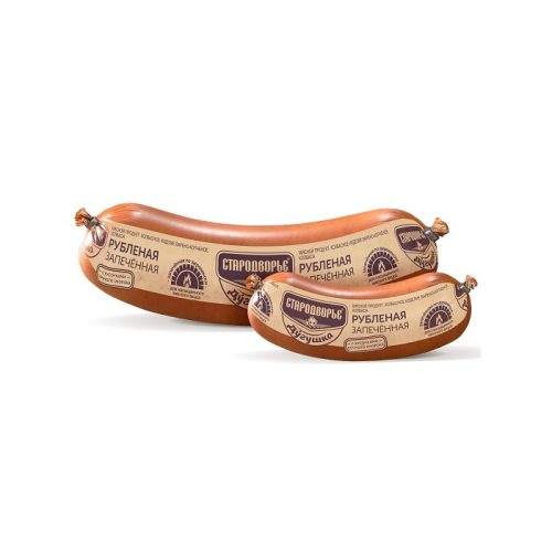 Сервелат Стародворье Дугушка запечённый, варёно-копчёный, 5 кг