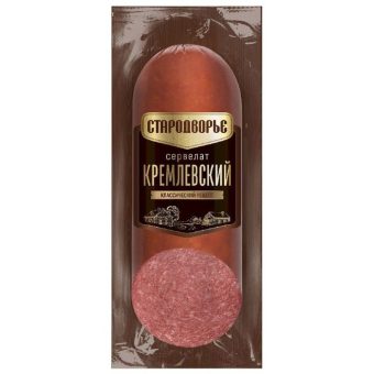 Сервелат Стародворье Кремлёвский, варёно-копчёный, 350 г