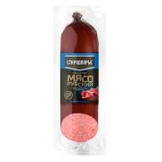 Сервелат Стародворье Мясорубский, с мелкорубленным окороком, варёно-копчёный, 4.2 кг