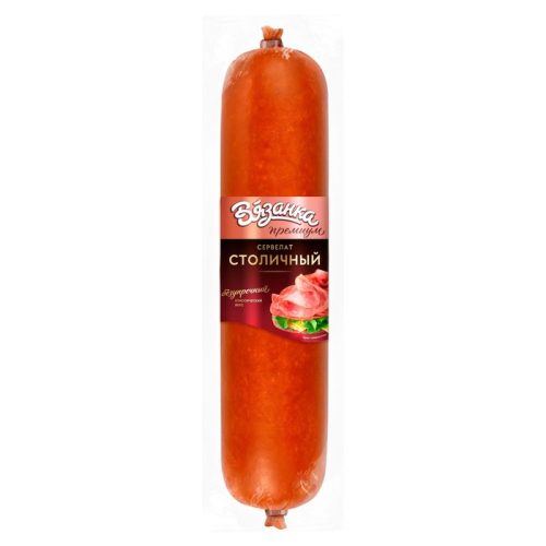 Сервелат Столичный, варёно-копчёный, 8.5 кг